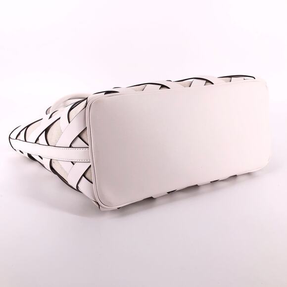 MICHAEL KORS NWT Sienna Large Tote bag handbag purse leather & canvas - Picture 11 of 12